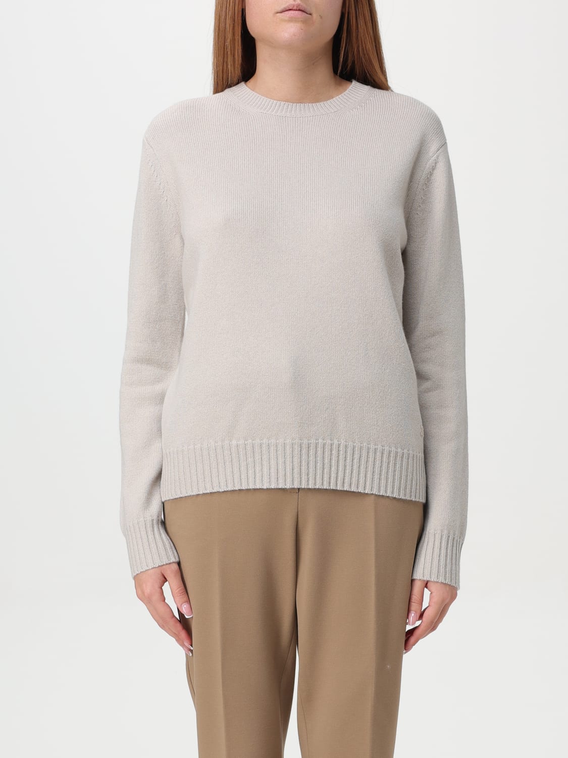 MAX MARA SWEATER: Sweater woman Max Mara, Beige - Img 1