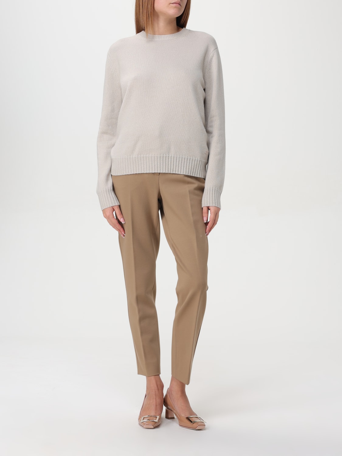 MAX MARA SWEATER: Sweater woman Max Mara, Beige - Img 2