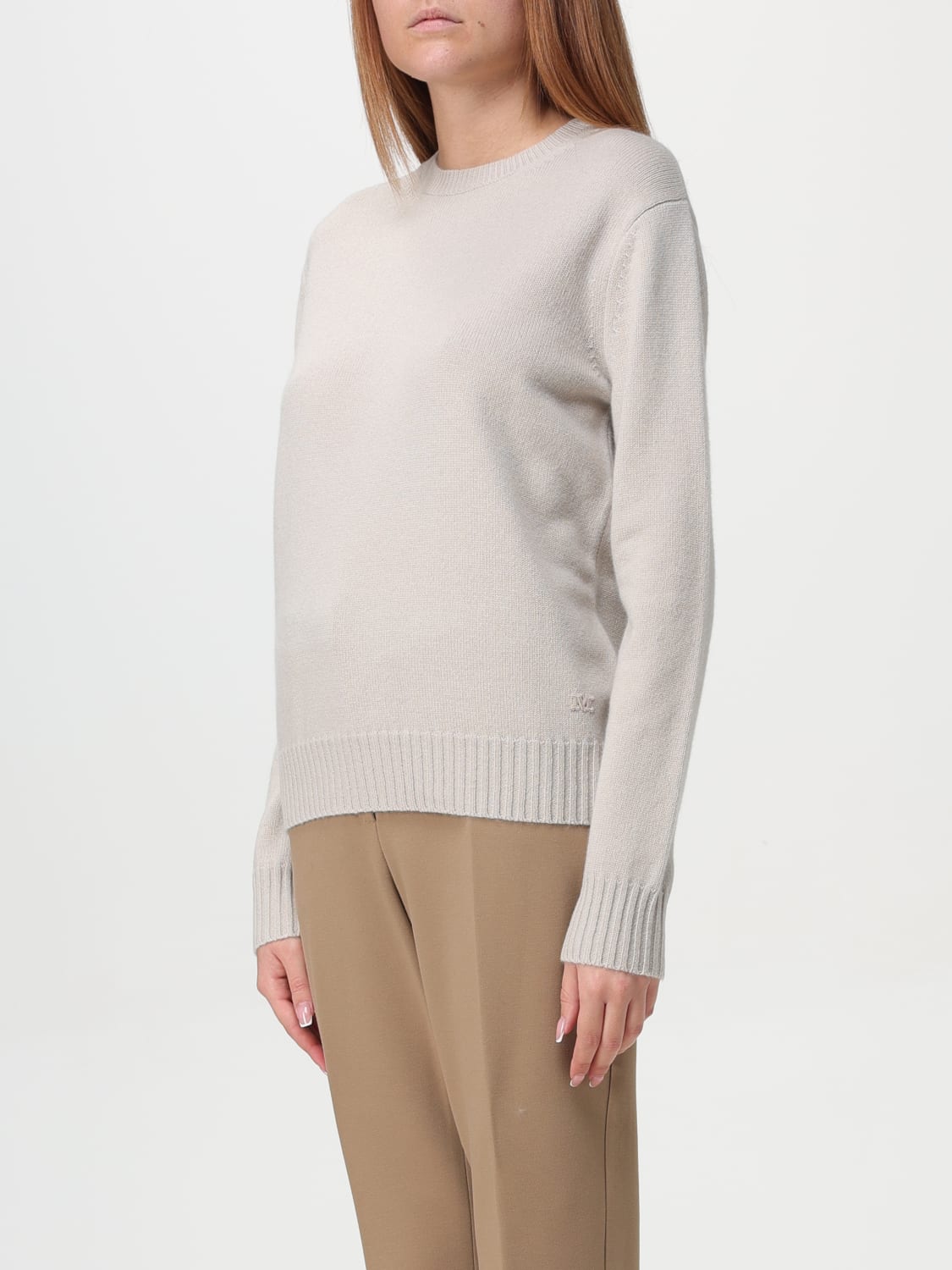 MAX MARA SWEATER: Sweater woman Max Mara, Beige - Img 4