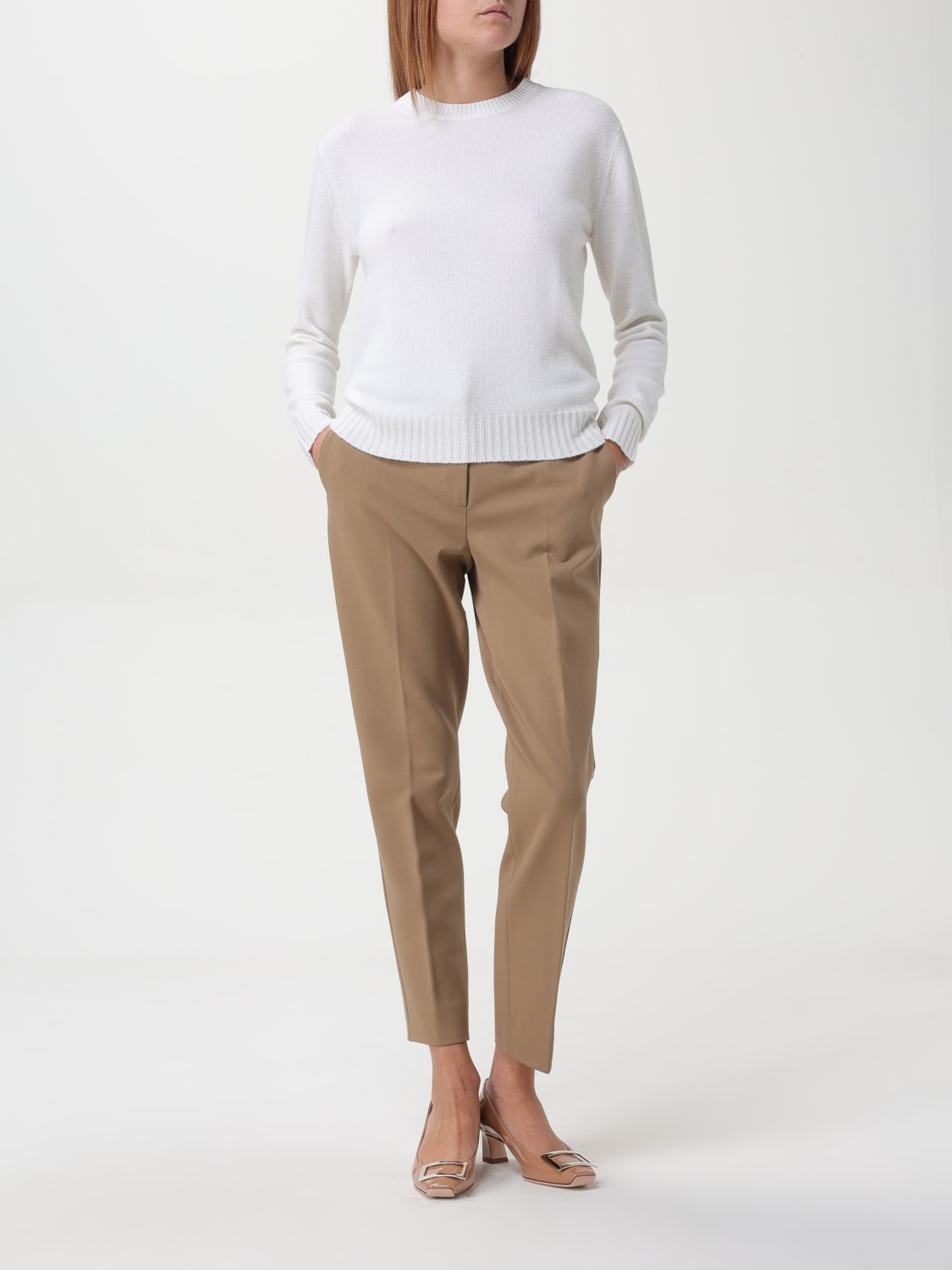 MAX MARA SWEATER: Sweater woman Max Mara, Cream - Img 2