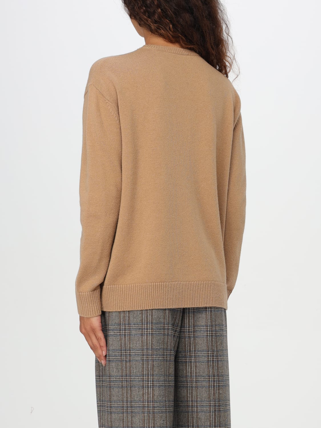 MAX MARA SWEATER: Sweater woman Max Mara, Camel - Img 2