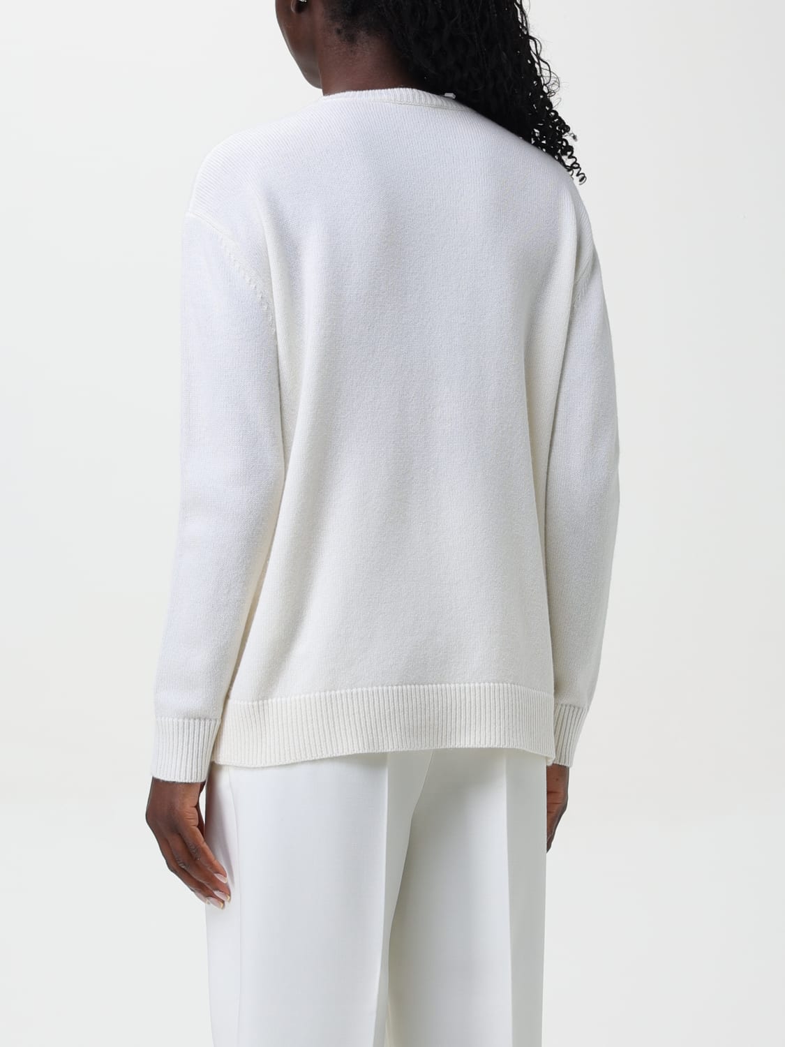 MAX MARA SWEATER: Sweater woman Max Mara, Yellow Cream - Img 3