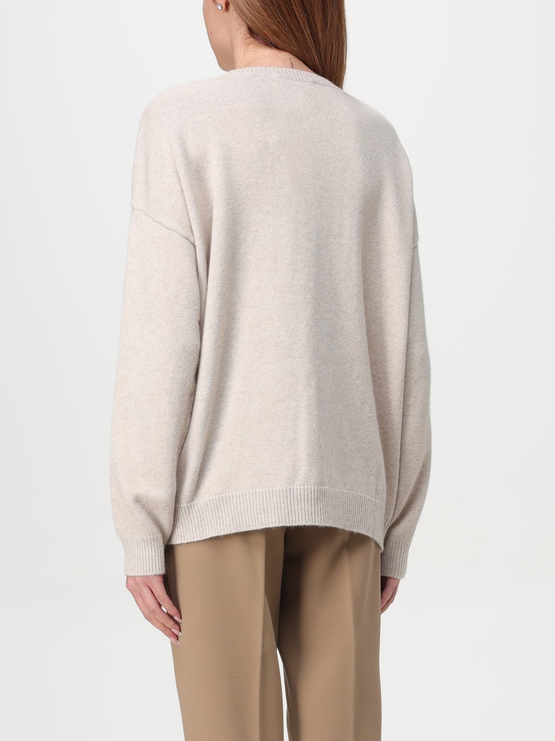 MAX MARA SWEATER: Sweater woman Max Mara, Beige - Img 3