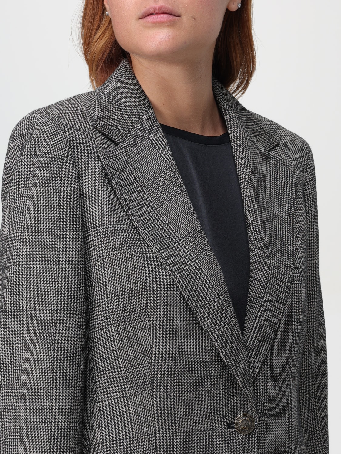 MAX MARA BLAZER: Blazer woman Max Mara, Grey - Img 5