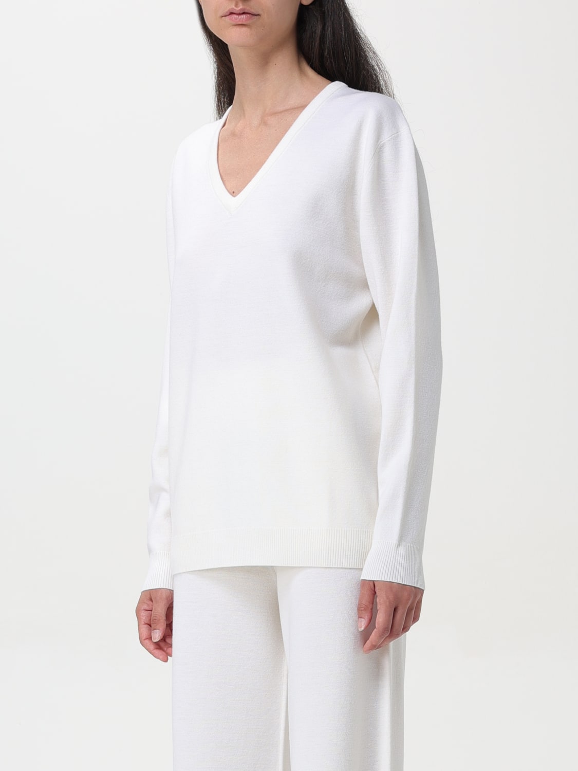 MAX MARA SWEATER: Sweater woman Max Mara, White - Img 4