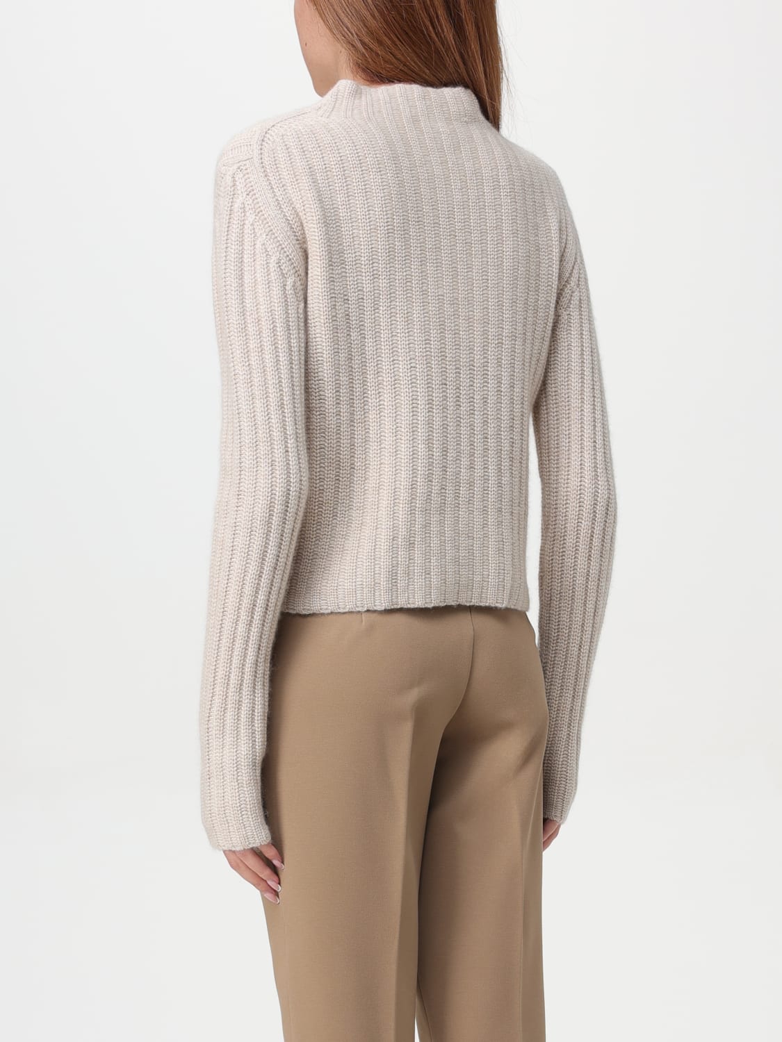 MAX MARA JERSEY: Jersey mujer Max Mara, Beige - Img 3