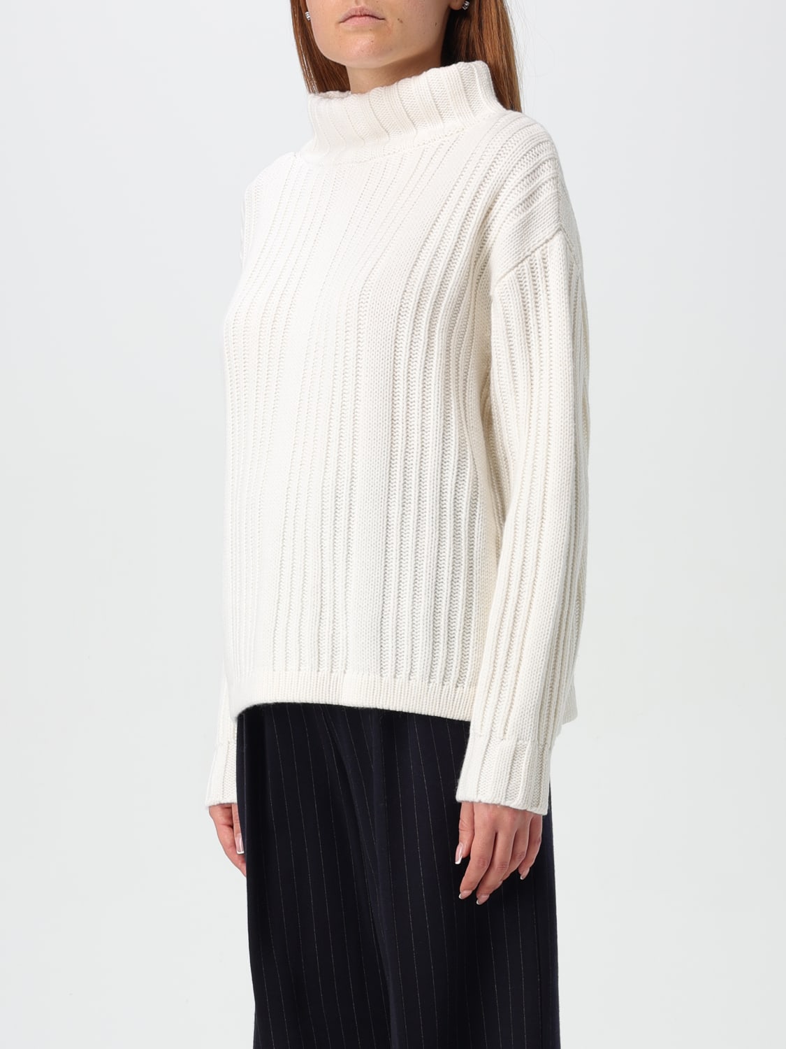 MAX MARA SWEATER: Sweater woman Max Mara, White - Img 4