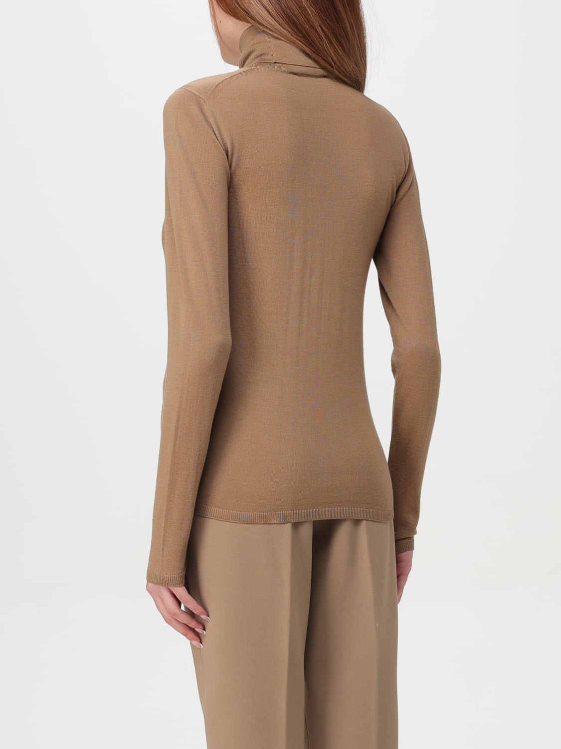 MAX MARA SWEATER: Sweater woman Max Mara, Camel - Img 3