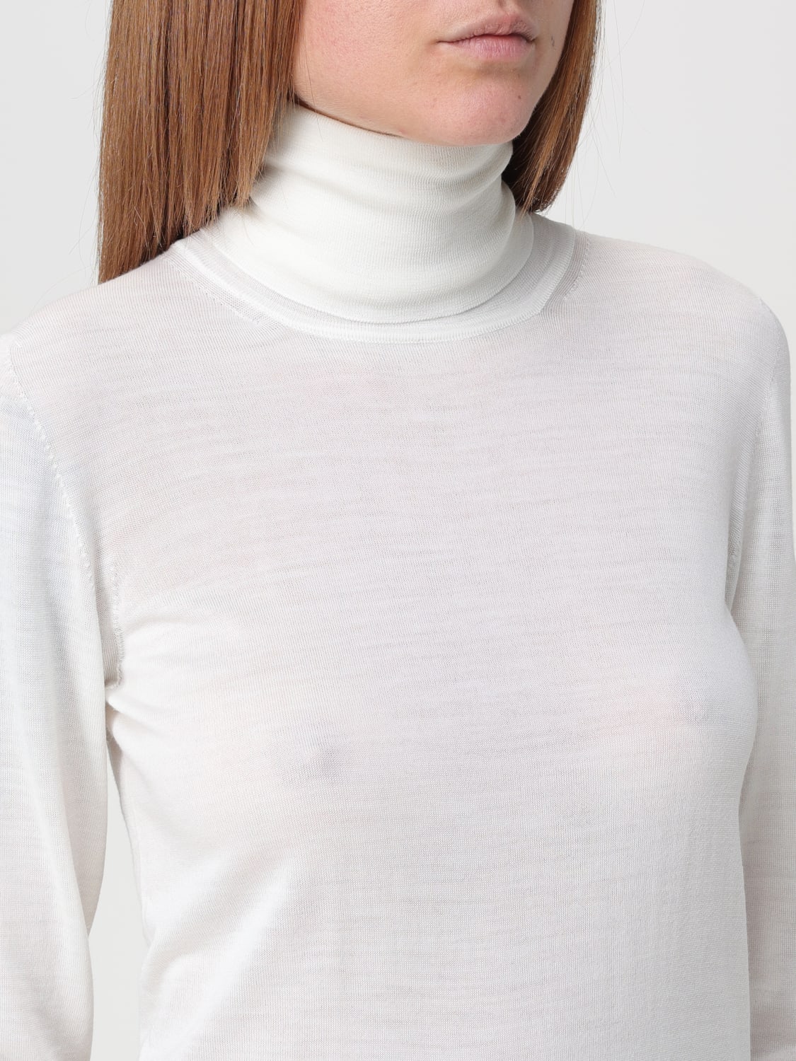 MAX MARA SWEATER: Sweater woman Max Mara, Yellow Cream - Img 5