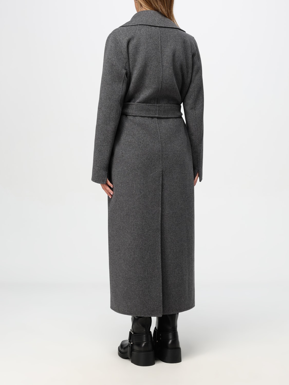 S MAX MARA: Coat woman - Charcoal | 'S Max Mara coat