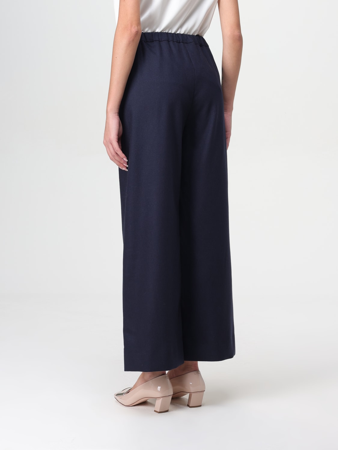 'S MAX MARA PANTS: Pants woman 's Max Mara, Blue - Img 3