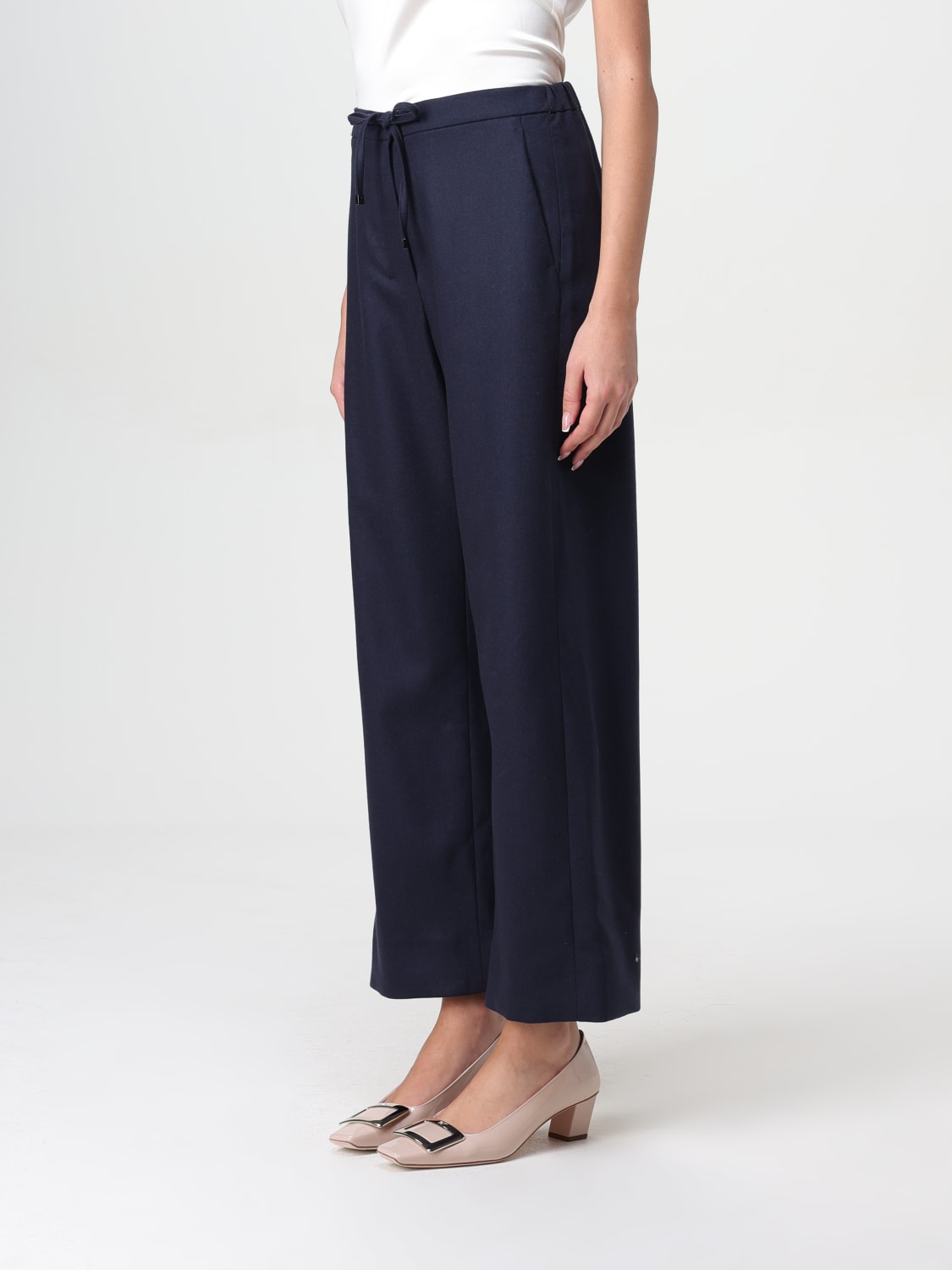 'S MAX MARA PANTS: Pants woman 's Max Mara, Blue - Img 4