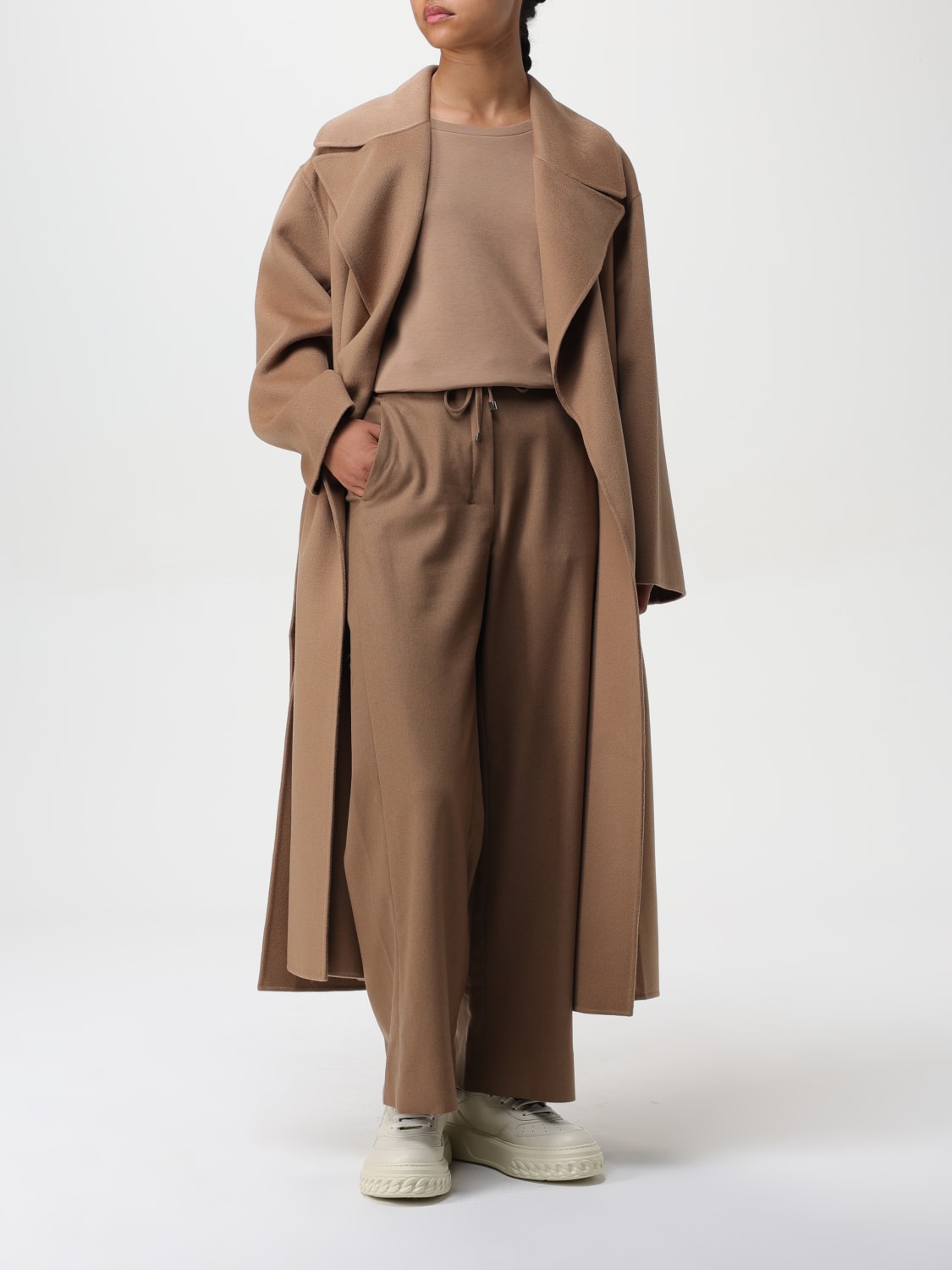 'S MAX MARA PANTS: Pants woman 's Max Mara, Camel - Img 2