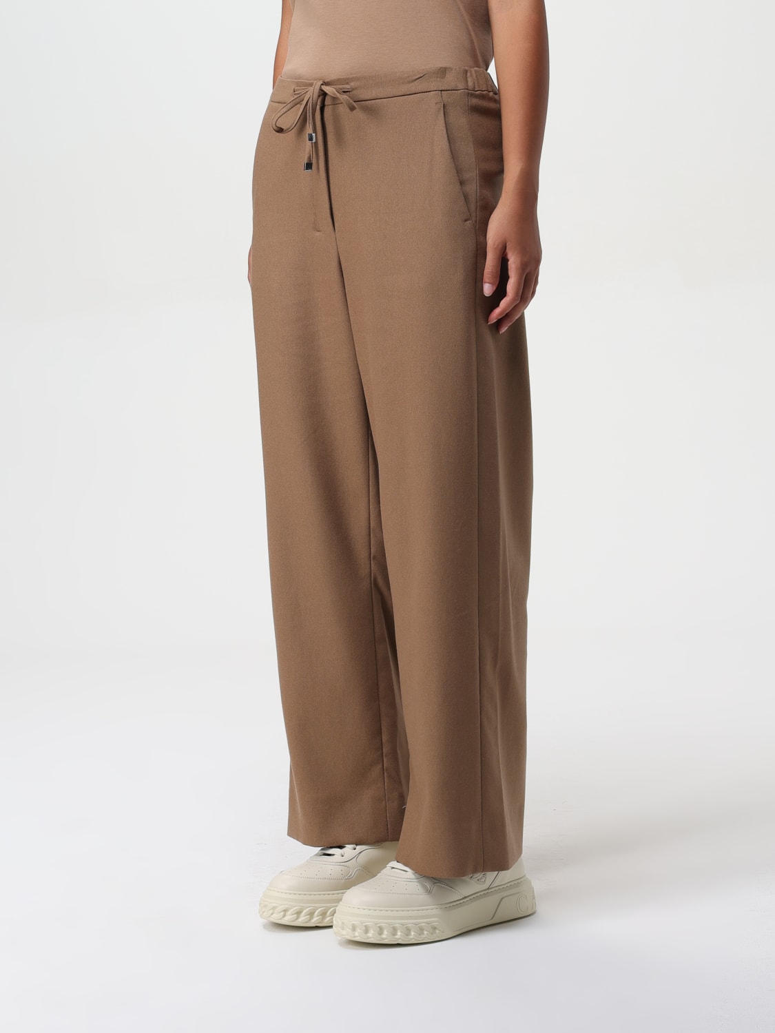 'S MAX MARA PANTS: Pants woman 's Max Mara, Camel - Img 4