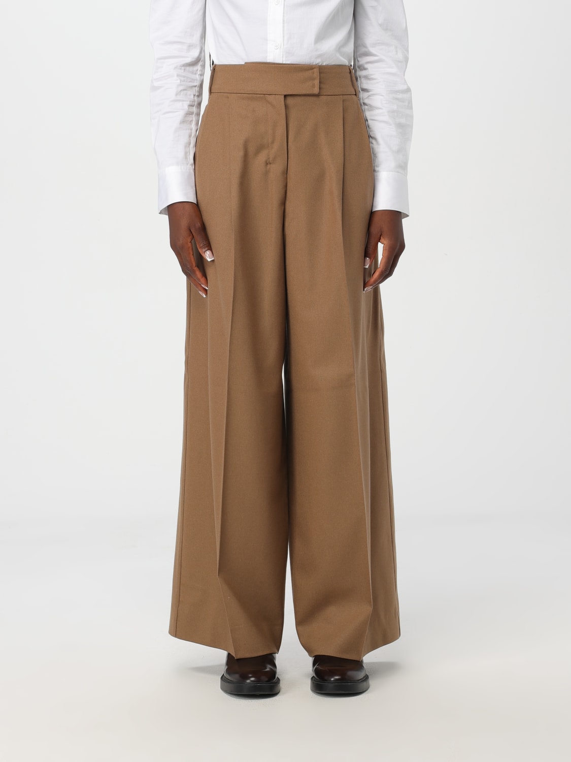 'S MAX MARA PANTS: Pants woman 's Max Mara, Camel - Img 1