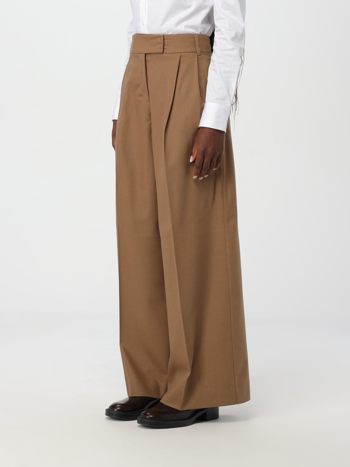 'S MAX MARA PANTS: Pants woman 's Max Mara, Camel - Img 3