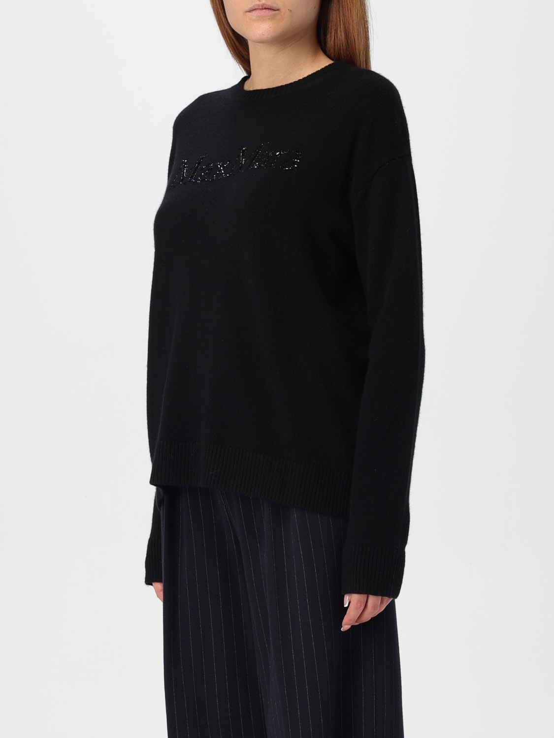 'S MAX MARA SWEATER: Sweater woman 's Max Mara, Black - Img 4