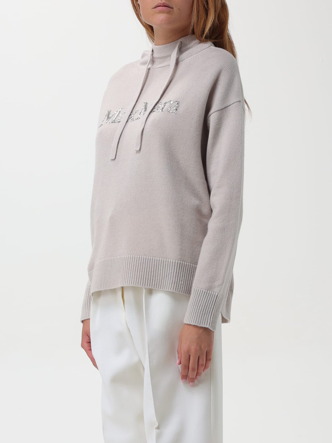 'S MAX MARA SWEATER: Sweater woman 's Max Mara, Ice - Img 4