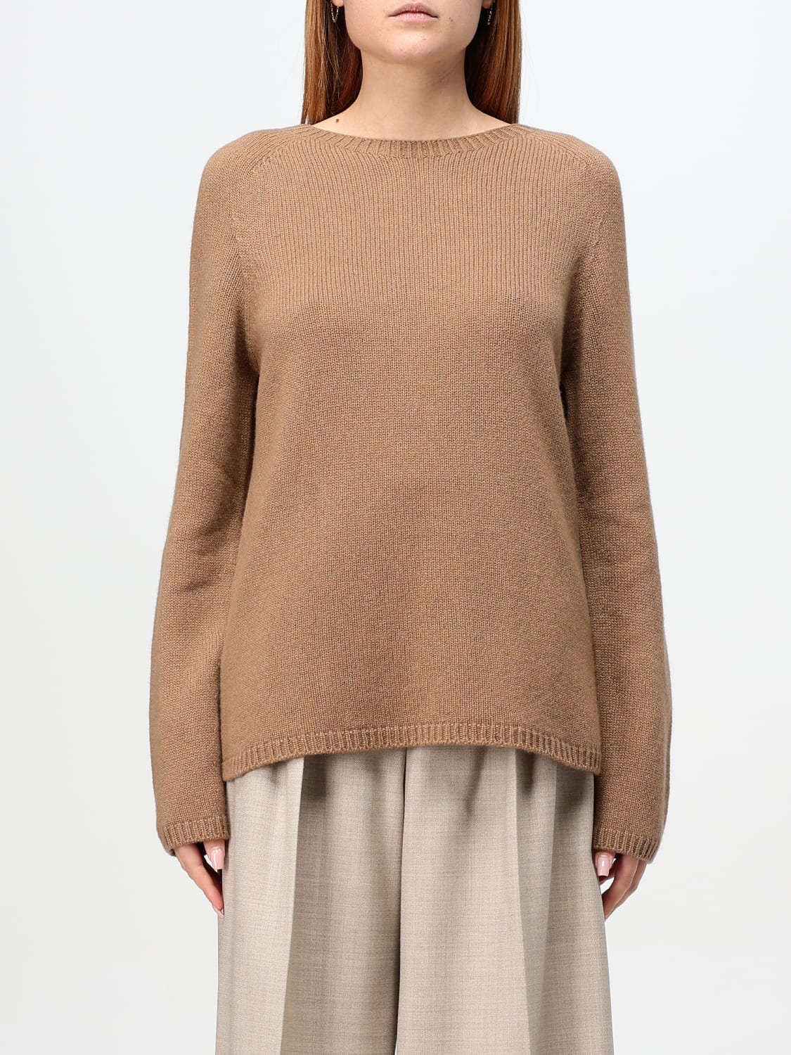 'S MAX MARA SWEATER: Sweater woman 's Max Mara, Camel - Img 1