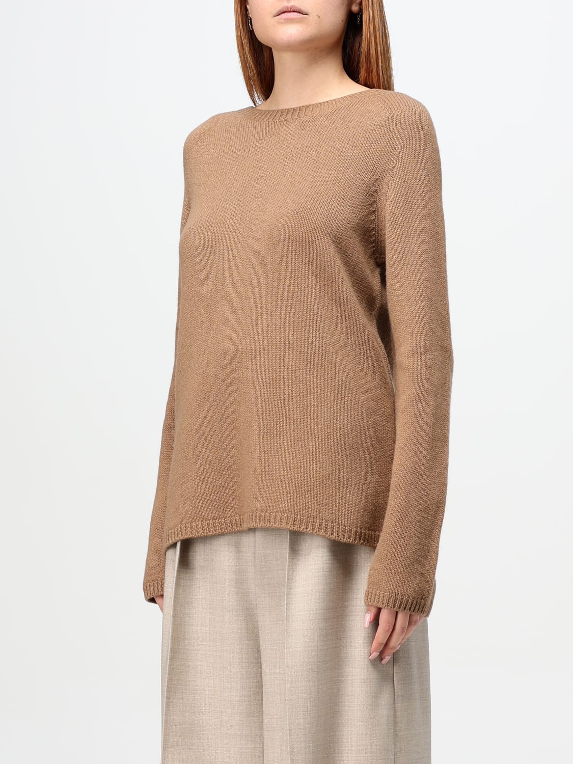 'S MAX MARA SWEATER: Sweater woman 's Max Mara, Camel - Img 4