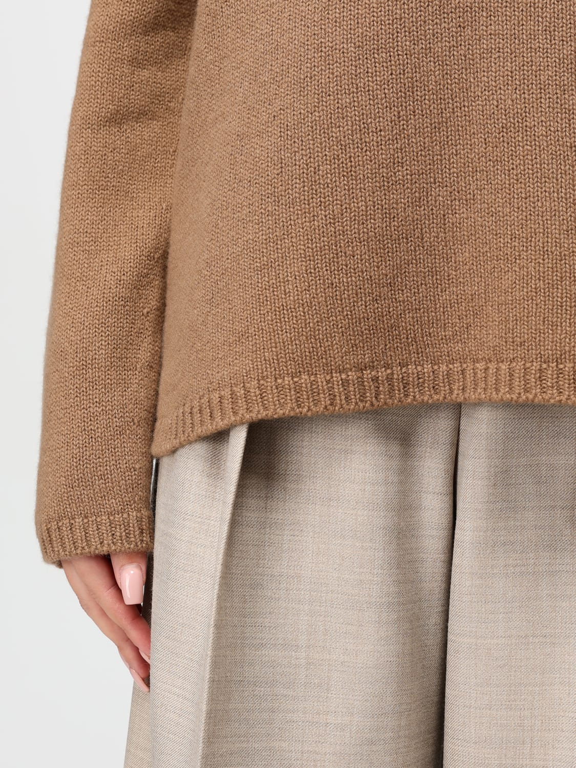 'S MAX MARA SWEATER: Sweater woman 's Max Mara, Camel - Img 5