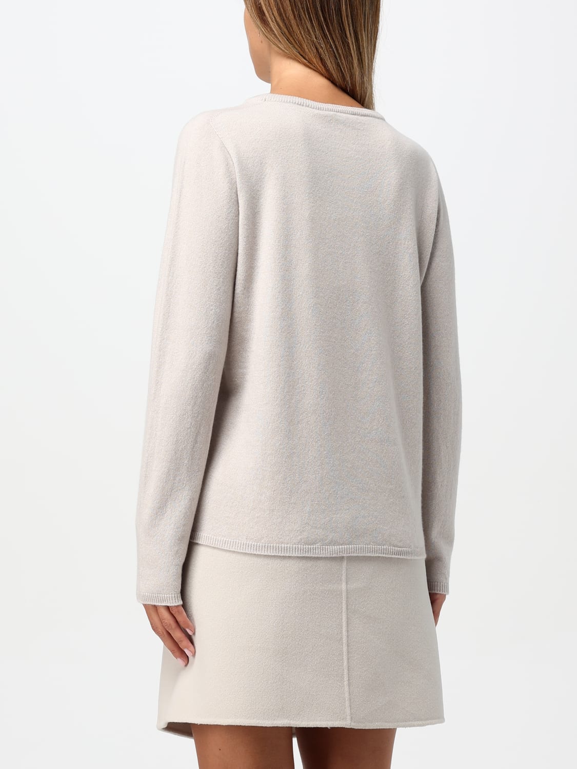 'S MAX MARA MAGLIA: Maglia in cashmere 's Max Mara, Grigio - Img 3