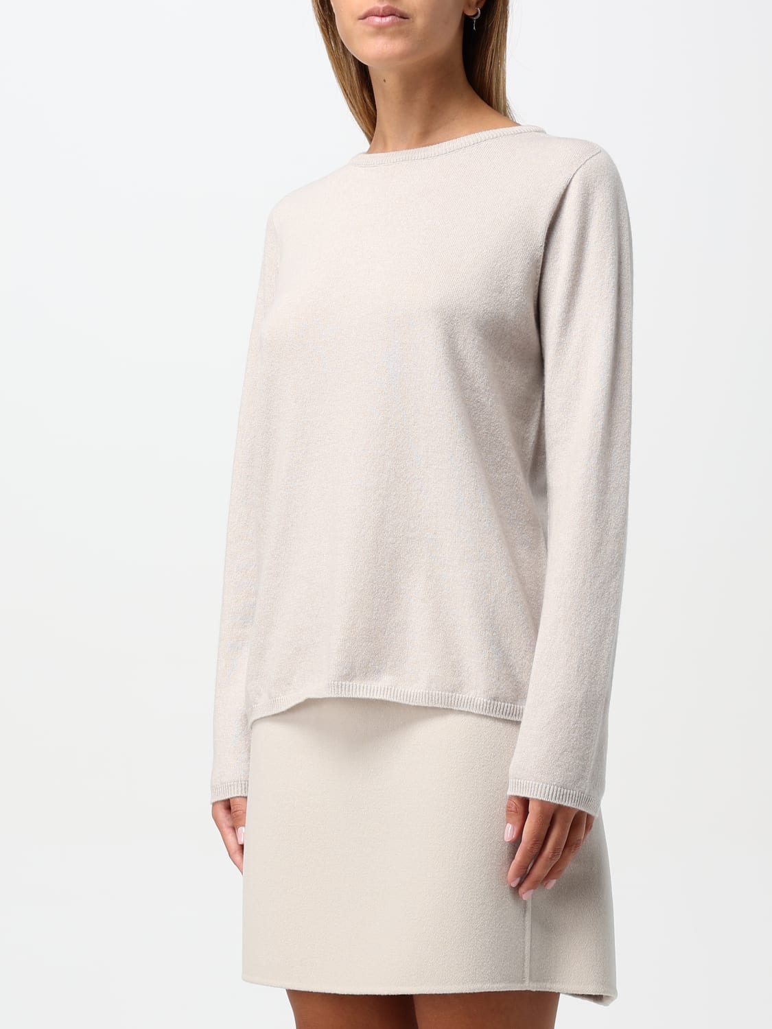 'S MAX MARA MAGLIA: Maglia in cashmere 's Max Mara, Grigio - Img 4