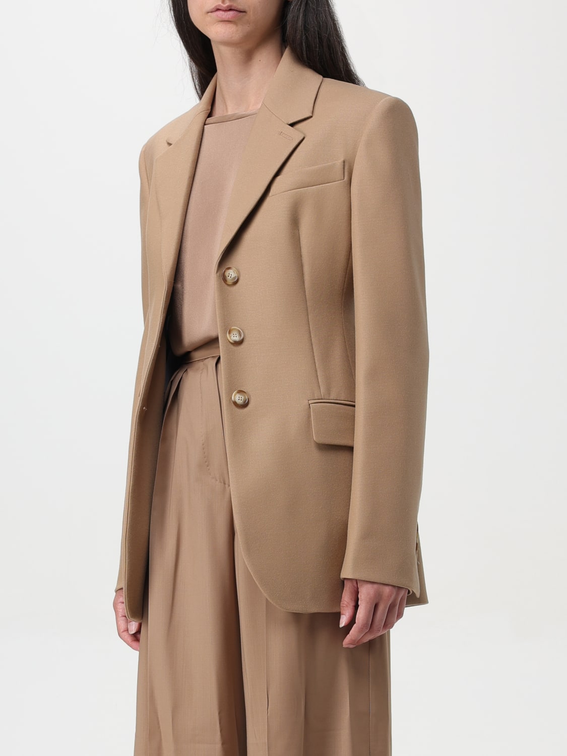SPORTMAX BLAZER: Blazer a monopetto Sportmax, Biscotto - Img 4