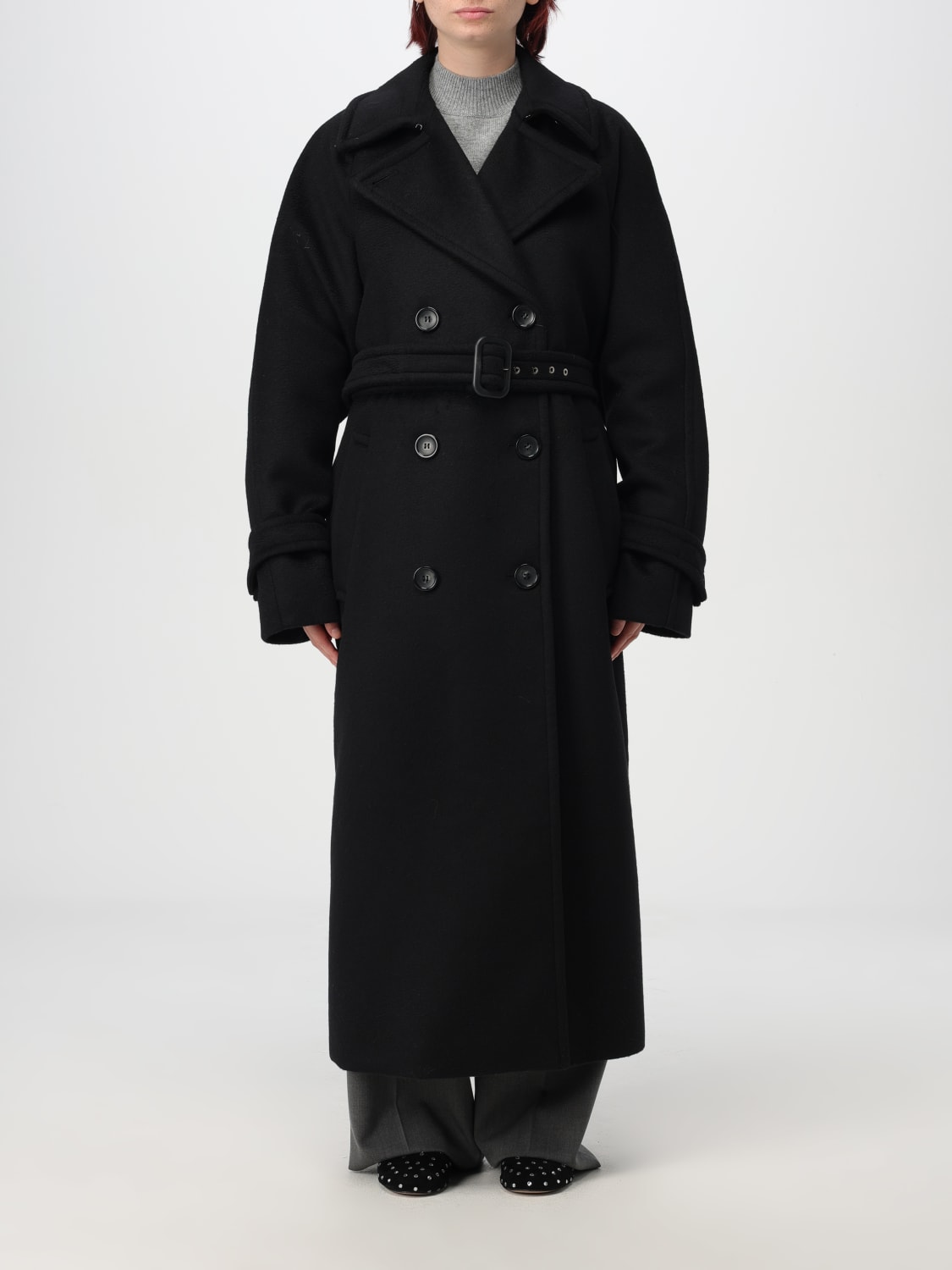 Giglio Cappotto Sportmax in lana vergine