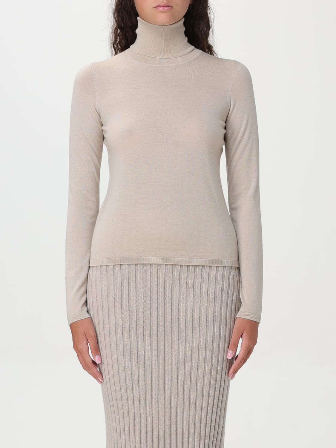 MAX MARA SWEATER: Top woman Max Mara, Beige - Img 1