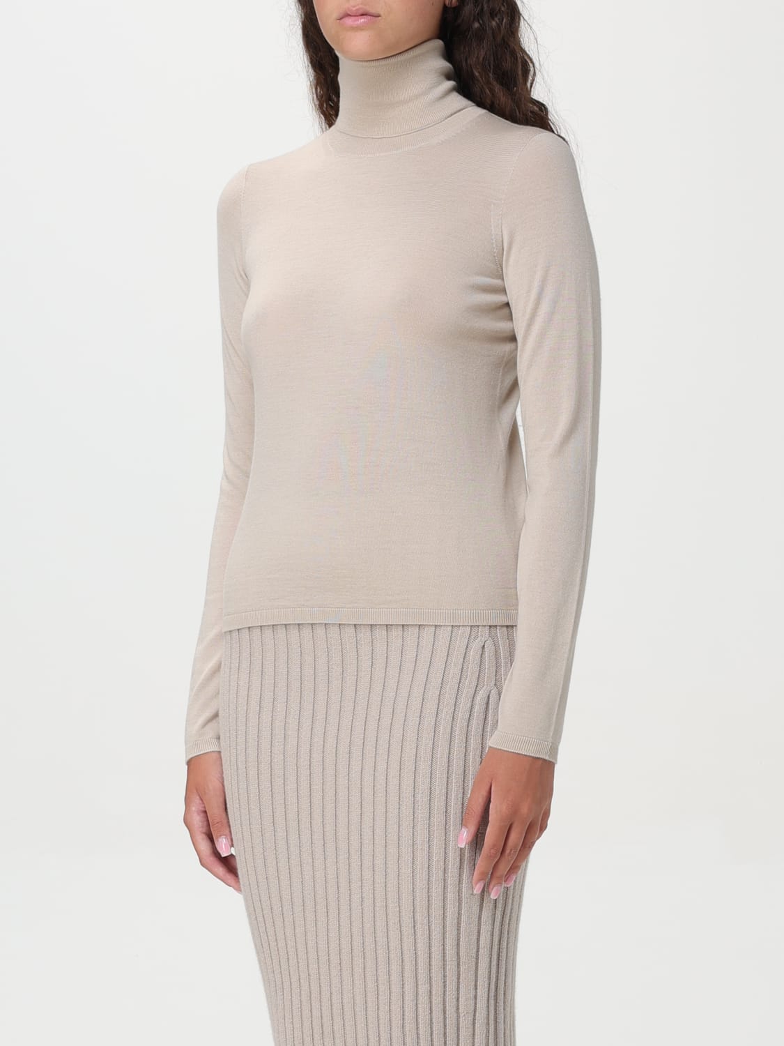 MAX MARA SWEATER: Top woman Max Mara, Beige - Img 4