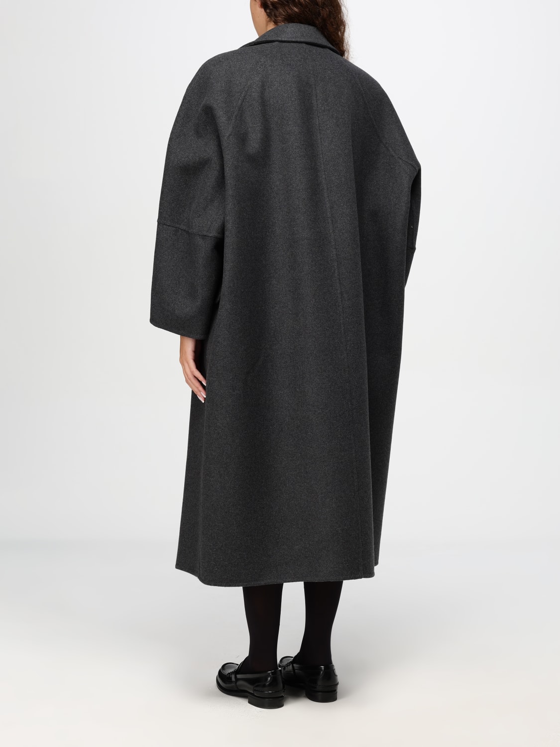 MAX MARA COAT: Coat woman Max Mara, Grey - Img 3