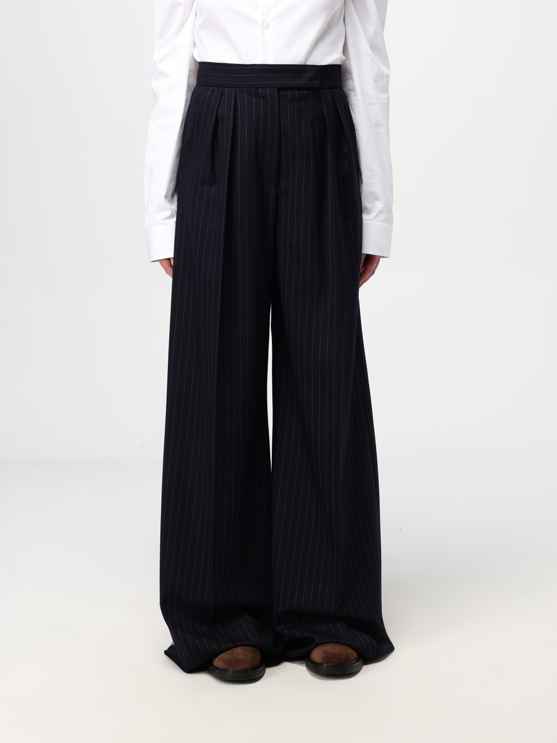 MAX MARA PANTS: Pants woman Max Mara, Blue - Img 1