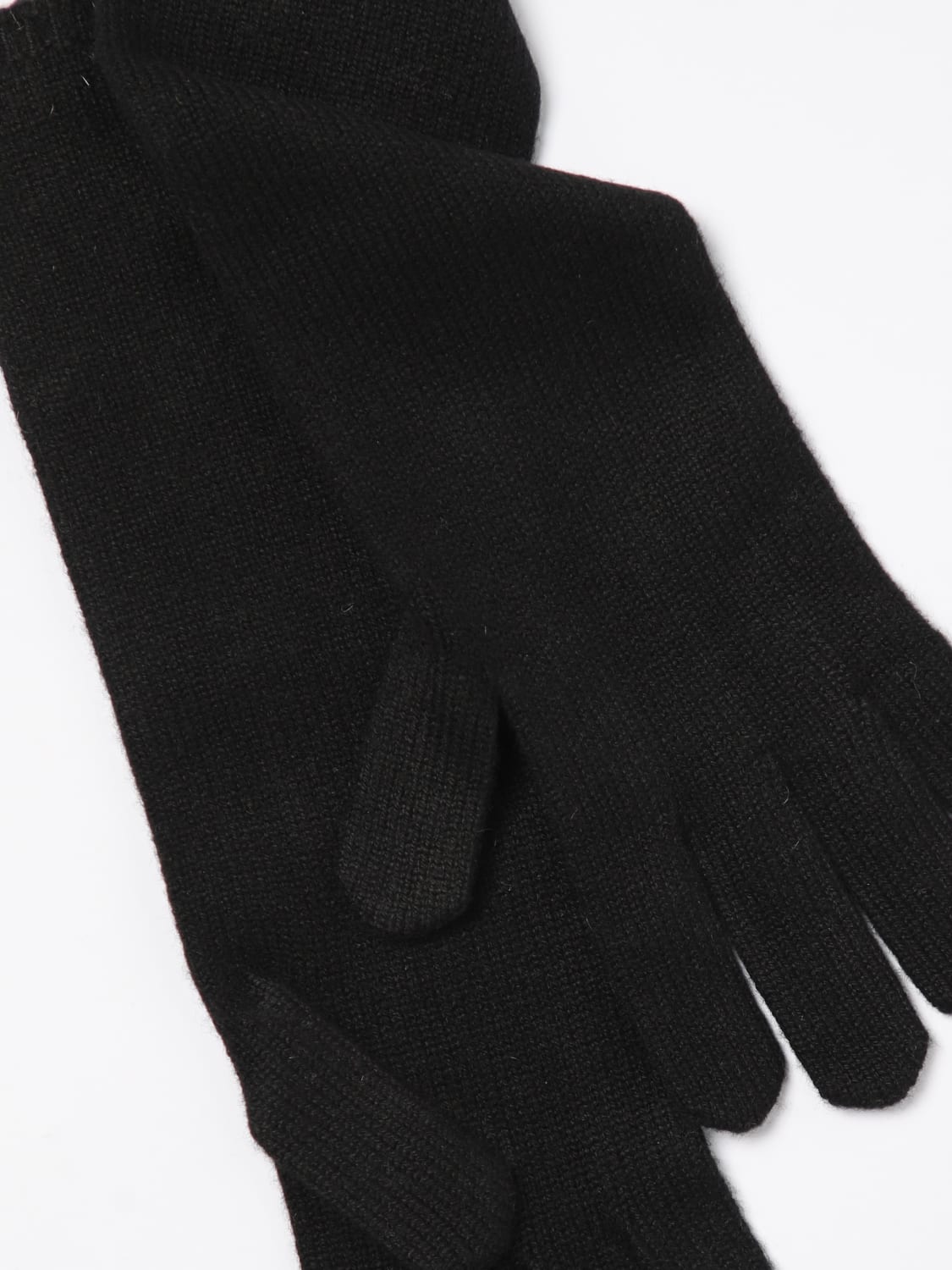 MAX MARA GLOVES: Gloves woman Max Mara, Black - Img 2