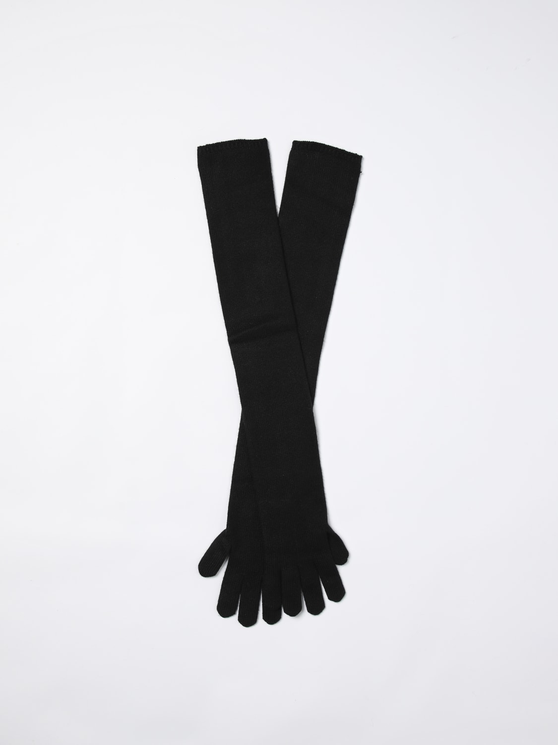 MAX MARA HANDSCHUHE: Handschuhe damen Max Mara, Schwarz - Img 1