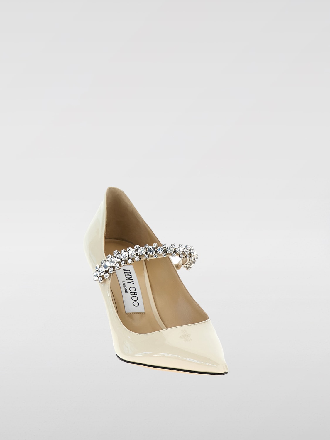 JIMMY CHOO PUMPS: Shoes woman Jimmy Choo, Beige - Img 2