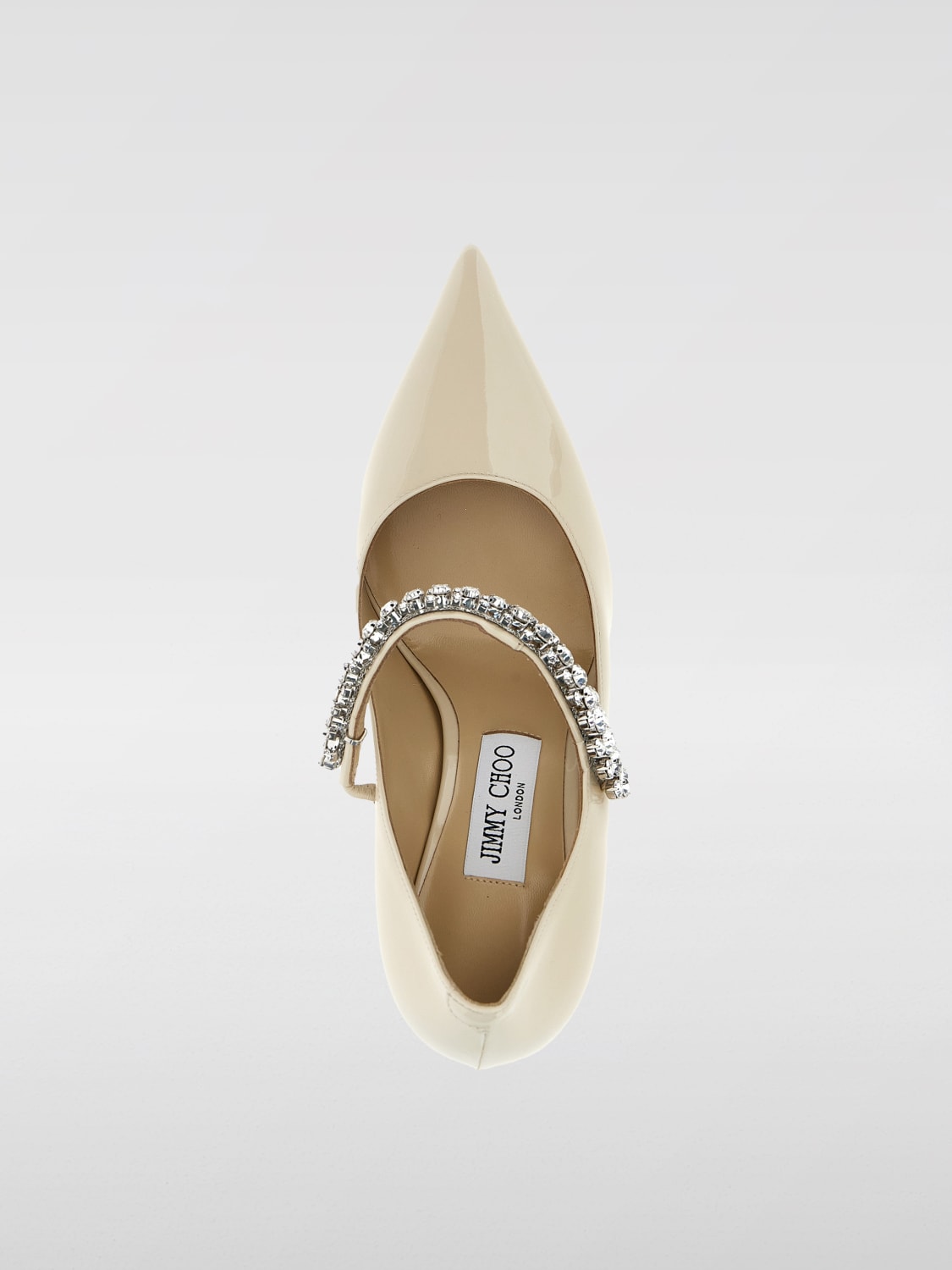 JIMMY CHOO PUMPS: Shoes woman Jimmy Choo, Beige - Img 4