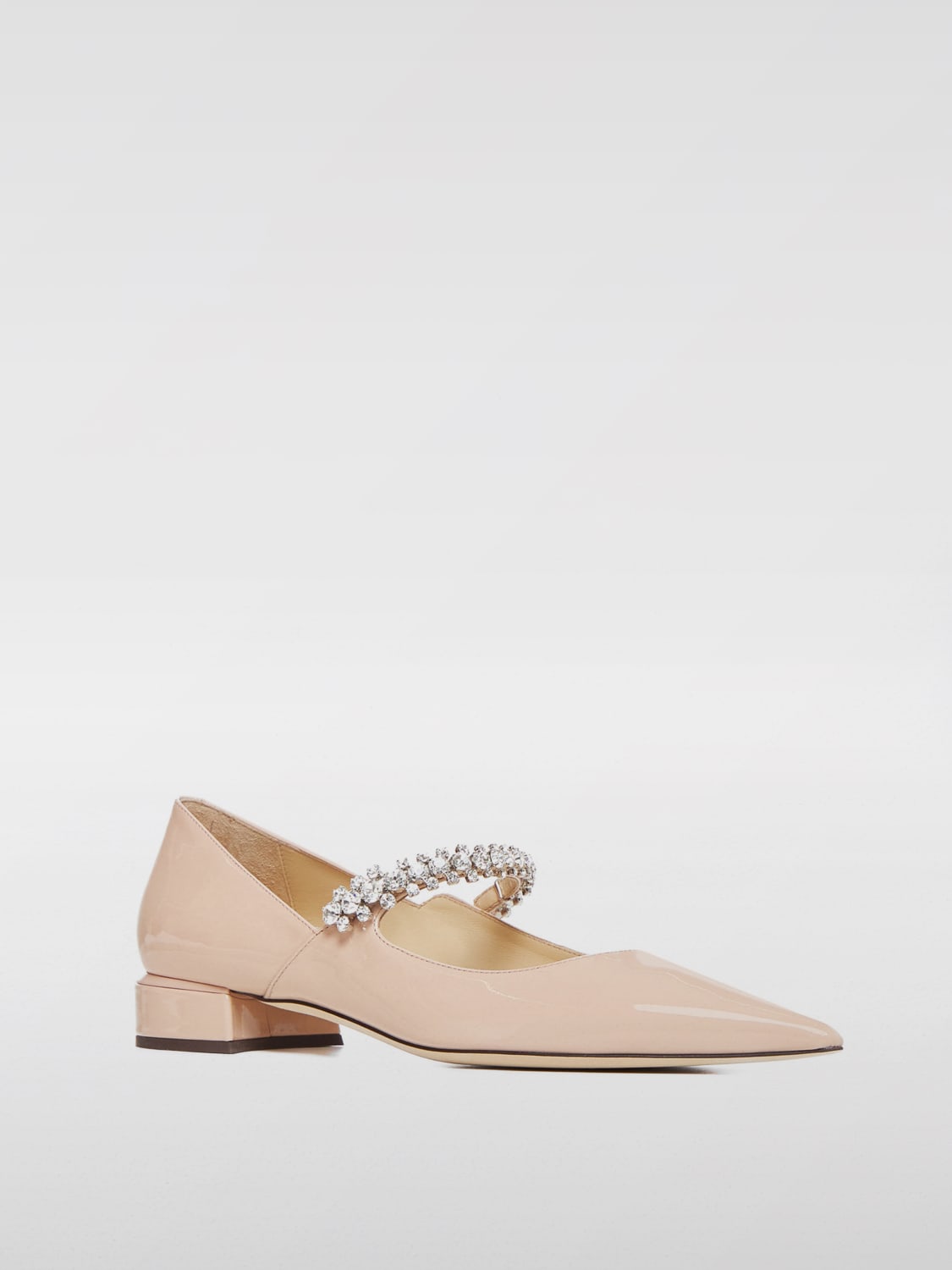 JIMMY CHOO BALLET FLATS: Shoes woman Jimmy Choo, Beige - Img 2