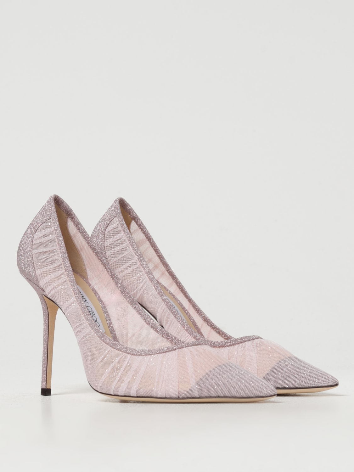 JIMMY CHOO PUMPS: Shoes woman Jimmy Choo, Blush Pink - Img 2