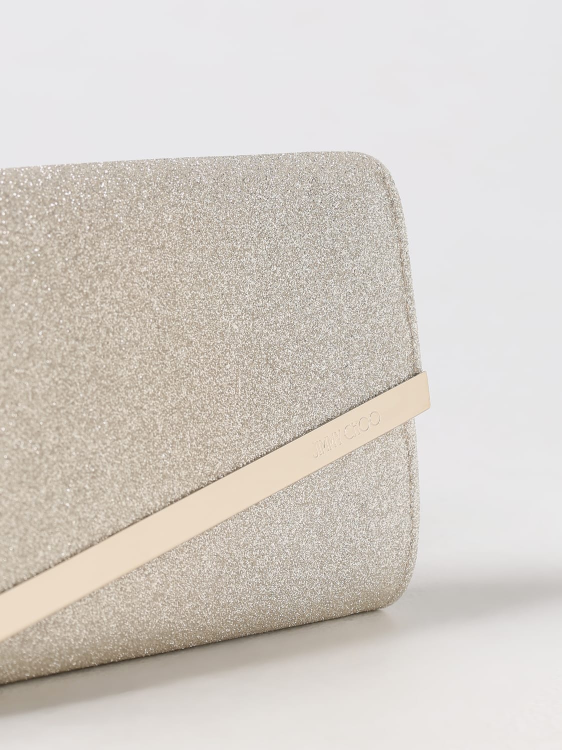 JIMMY CHOO MINI SAC: Sac porté épaule femme Jimmy Choo, Champagne - Img 4