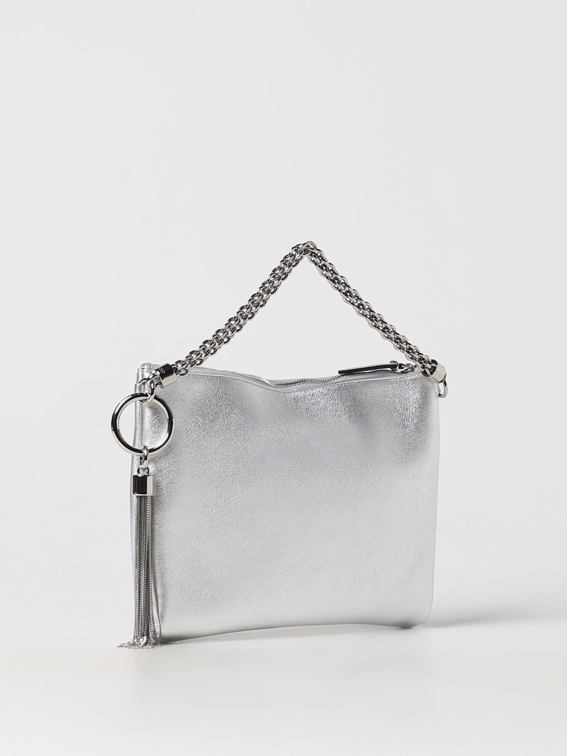 JIMMY CHOO MINITASCHE: Schultertasche damen Jimmy Choo, Silber - Img 3