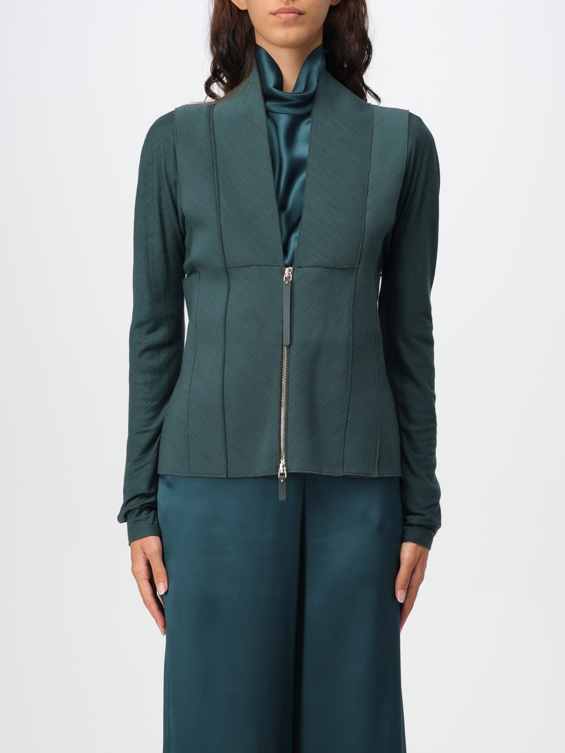 Giglio Giacca con zip Giorgio Armani