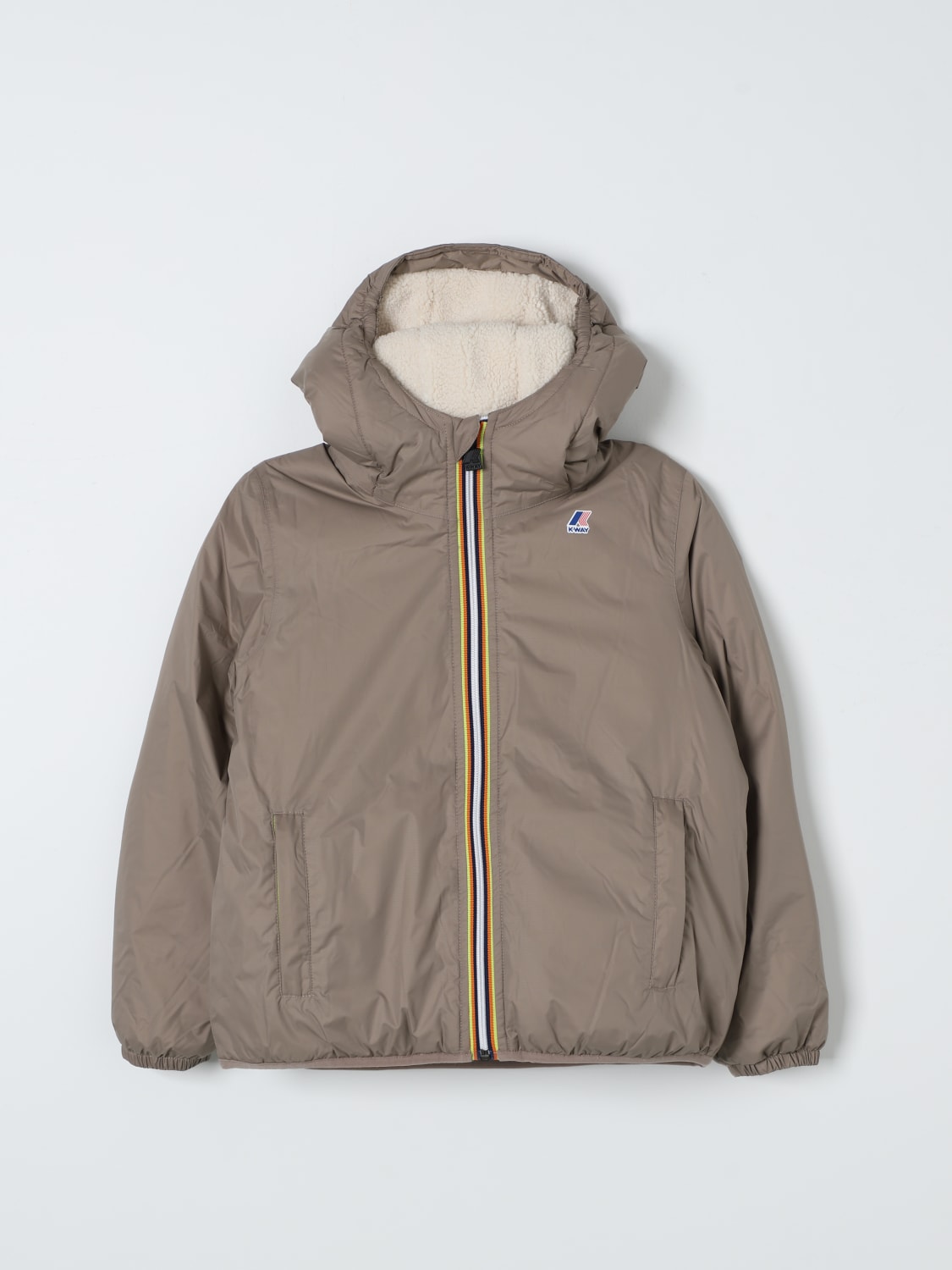 K-WAY VESTE: Veste enfant K-way, Beige - Img 1