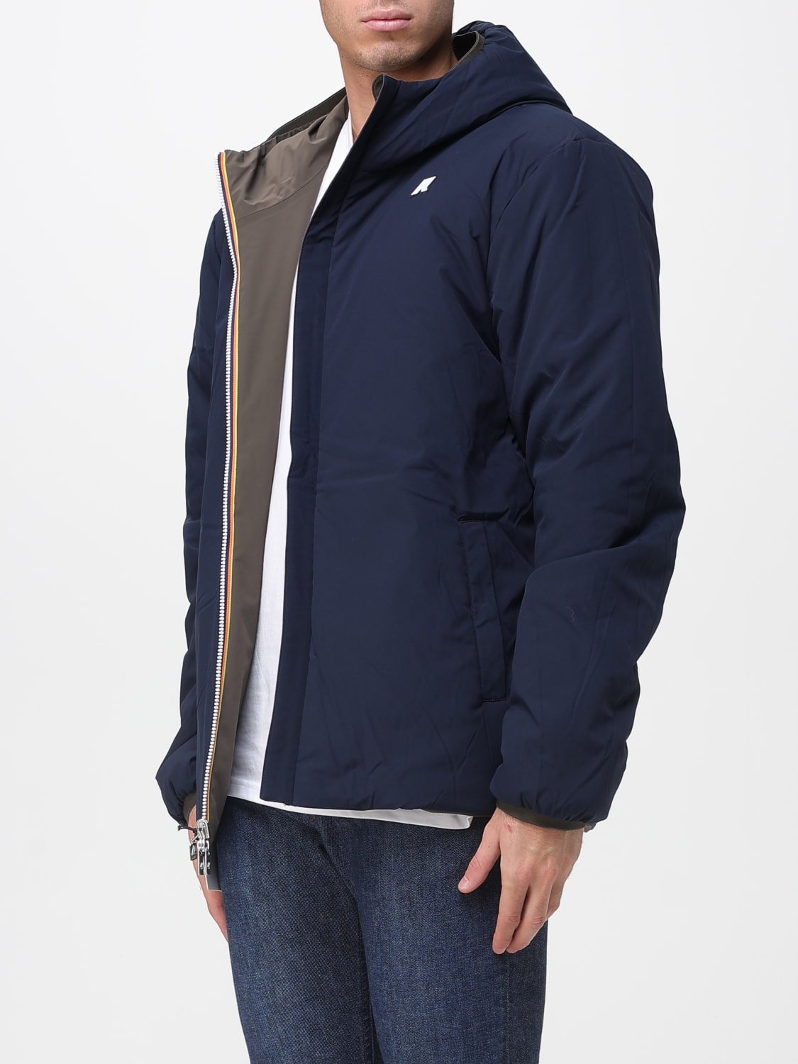 K-WAY CHAQUETA: Chaqueta hombre K-way, Oliva - Img 3