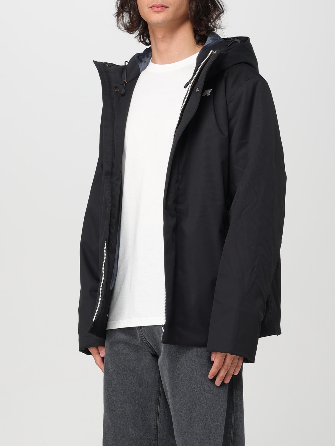 K-WAY JACKET: Jacket men K-way, Black - Img 3