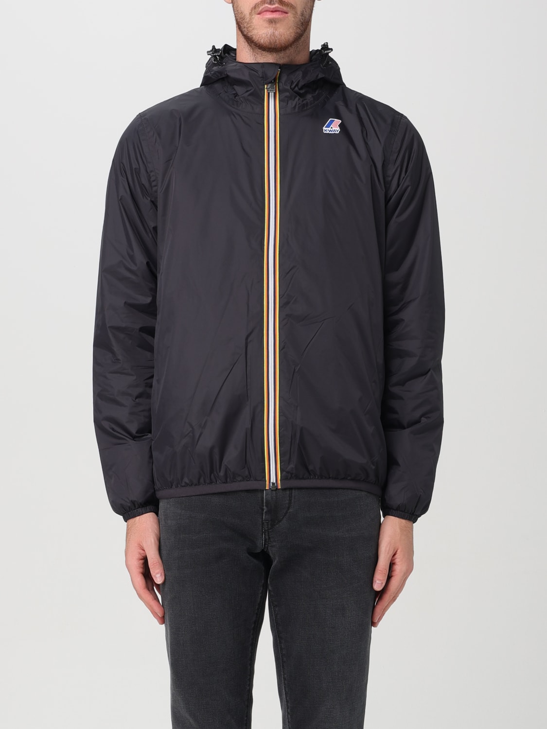 K Way Jacket Black L