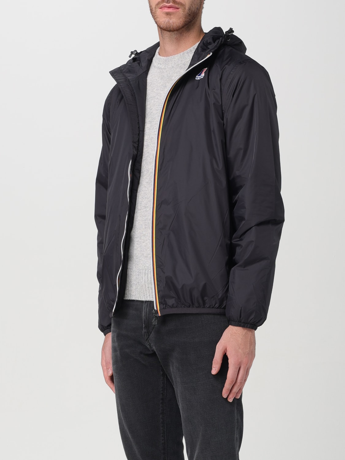 K-WAY JACKET: Jacket men K-way, Black - Img 3