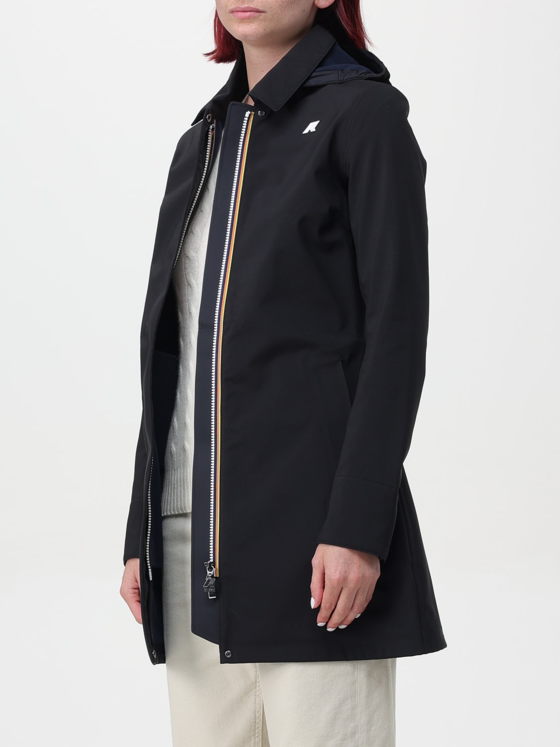 K-WAY КУРТКА: Пальто Женское K-way, Черный - Img 3