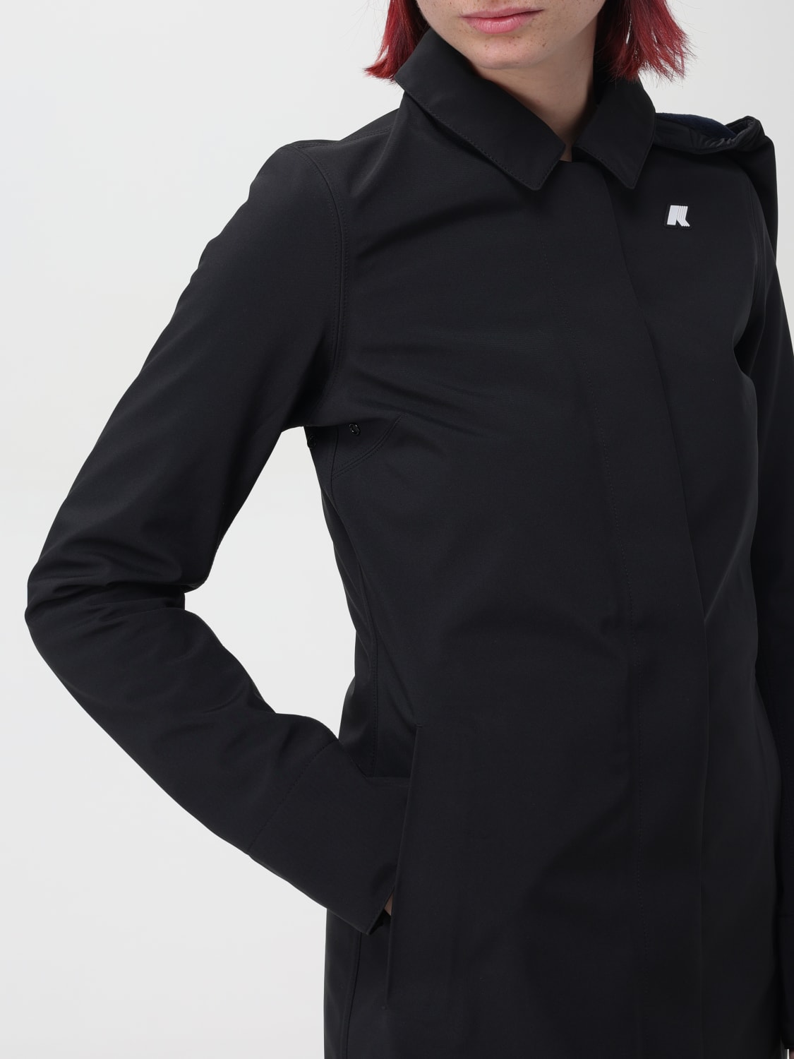 K-WAY КУРТКА: Пальто Женское K-way, Черный - Img 4