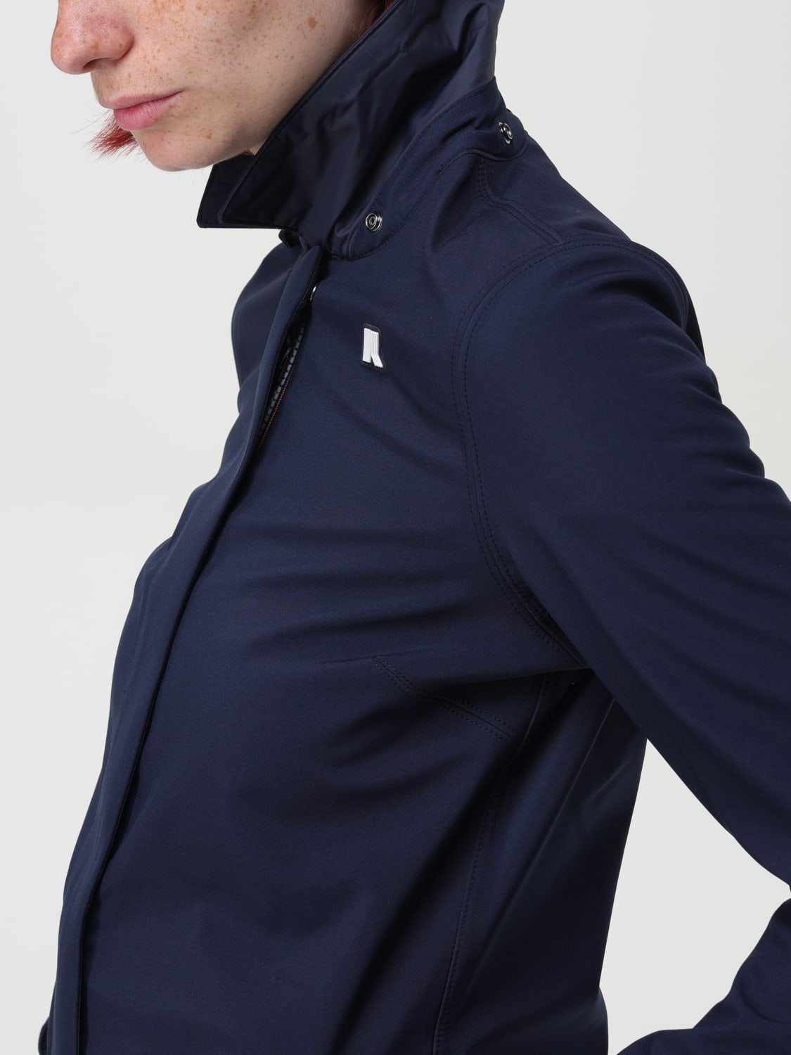 K-WAY JACKET: Coat woman K-way, Blue - Img 4